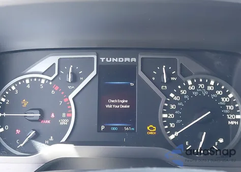 2025 Toyota Tundra Sr5 4Wd from USA, damaged, VIN 5TFLA5DB5SX297358